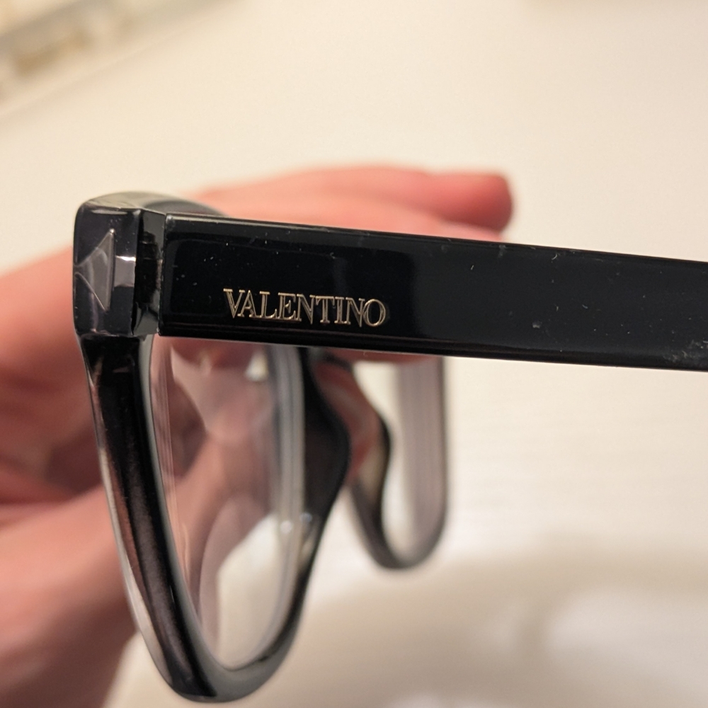 Valentino Black Eyeglasses
